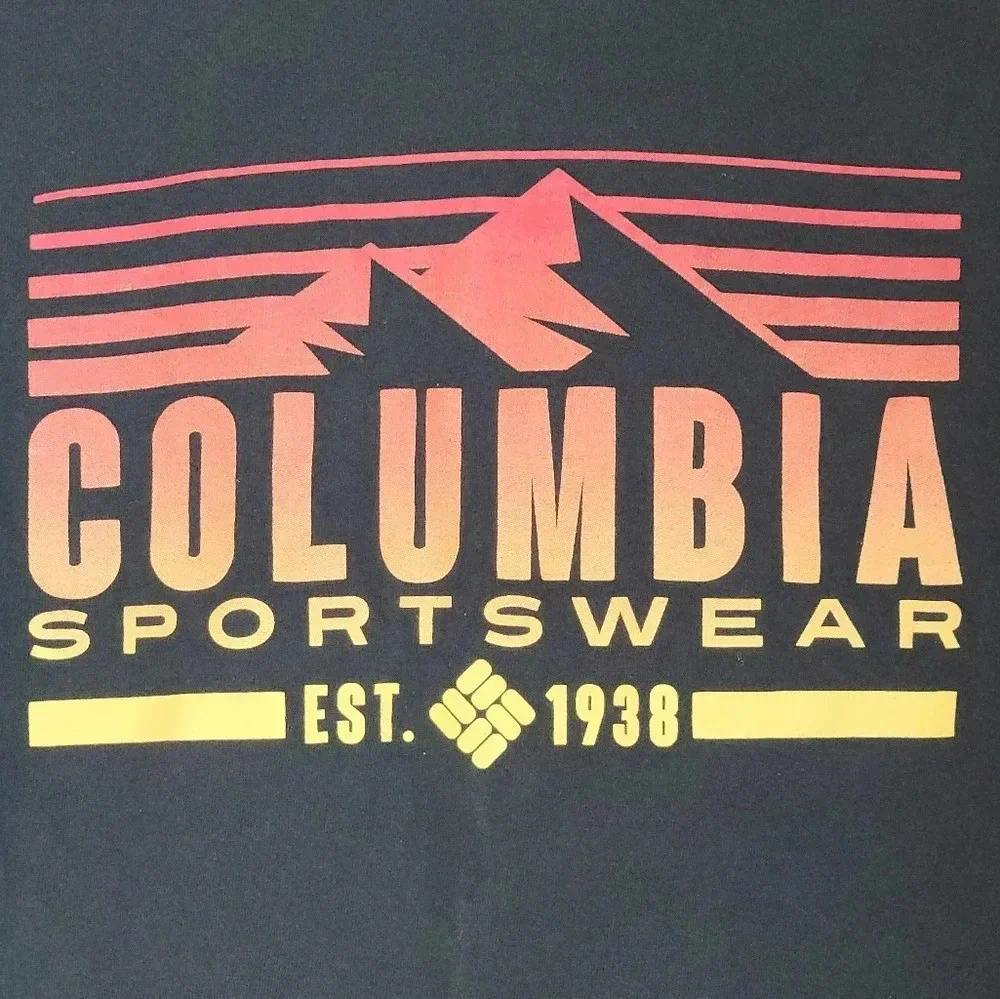 **4/$20 TEES**Columbia Sportswear Tee men's small hiking mountain view LOT F4